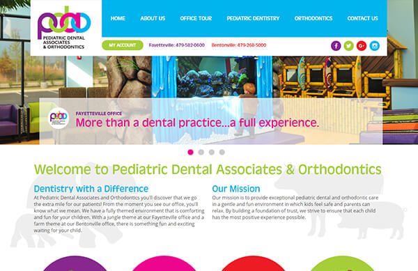 Pediatric Dental Associates and Orthodontists - Custom Websites for Pediatric Dentists