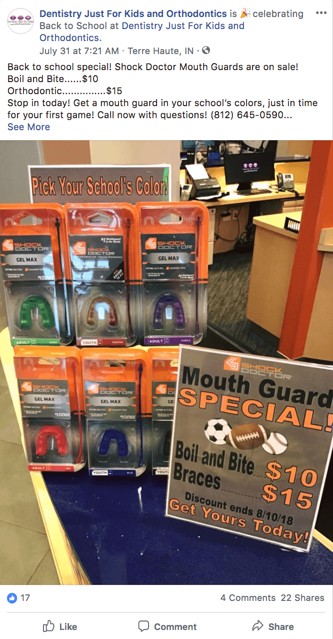 back-to-school mouth guard sale